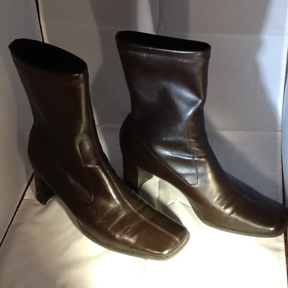 Brown Leather Boots