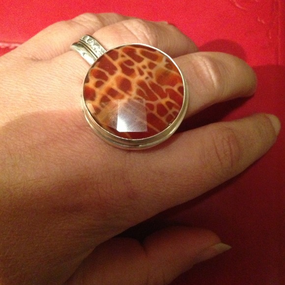 Sterling Silver Stone ring