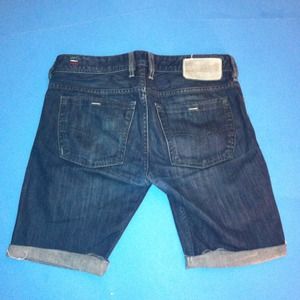 Recinstructed Diesel Jean Shorts
