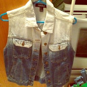 Forever 21 jean vest *reserved*