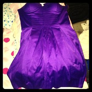 Forever 21 purple tube top dress.