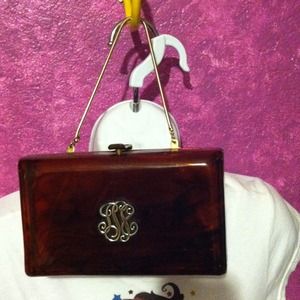 Bundle ::::Lucite vintage bag