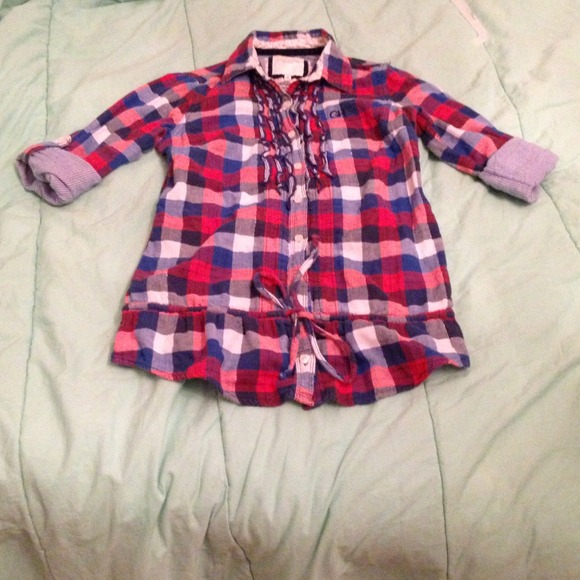 Plaid Gilly Hicks Top