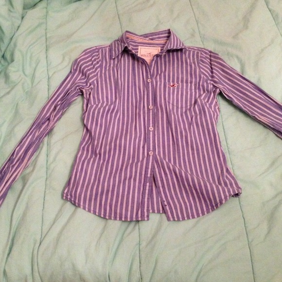 Hollister button up dress shirt