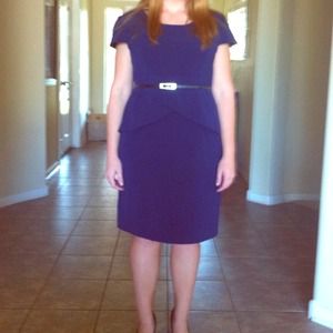 Reserved bndl** Navy blue dress & red Calvin Klein