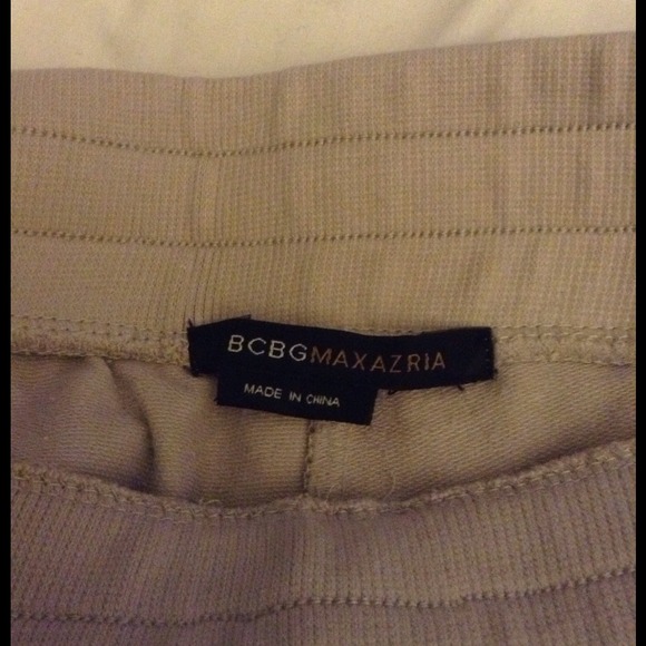 BCBG sweat pants size L fits like 8-10 - Picture 2 of 4