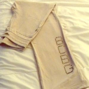 BCBG sweat pants size L fits like 8-10