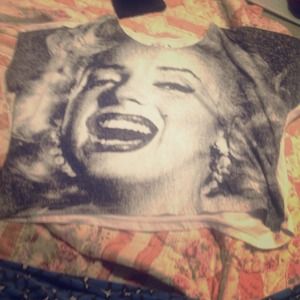Marilyn Monroe Crop Top