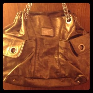 Pewter gold inspired dolce and gabbana handbag