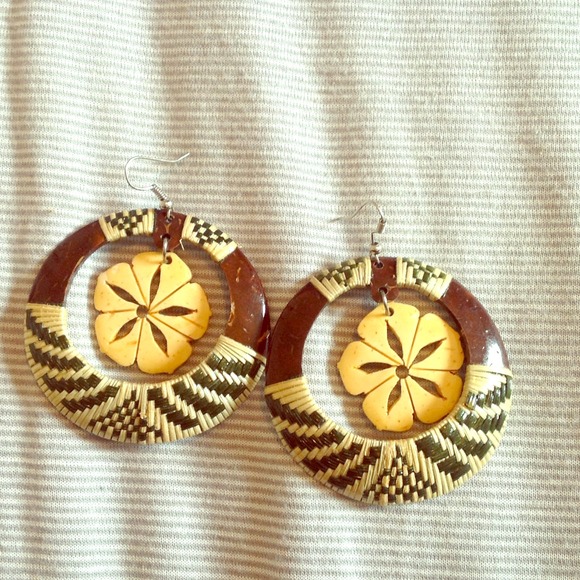 Coconut earrings!