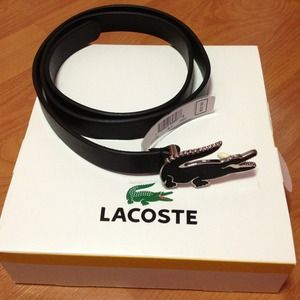 Lacoste belt
