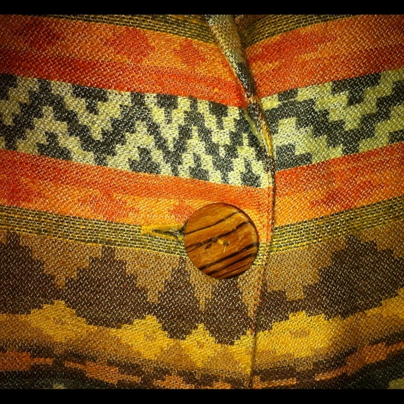 🚫bundled Vintage textured "Tribal"looking blazer - Picture 2 of 4