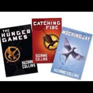 The Hunger Games trilogy $3.99 via PayPal!