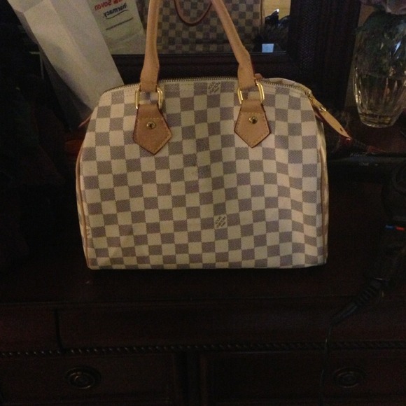 SOLD!!!!! Louis Vuitton damier azur speedy