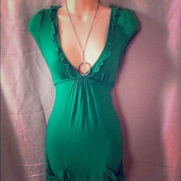🌈Sold🌟Green dress 🌟