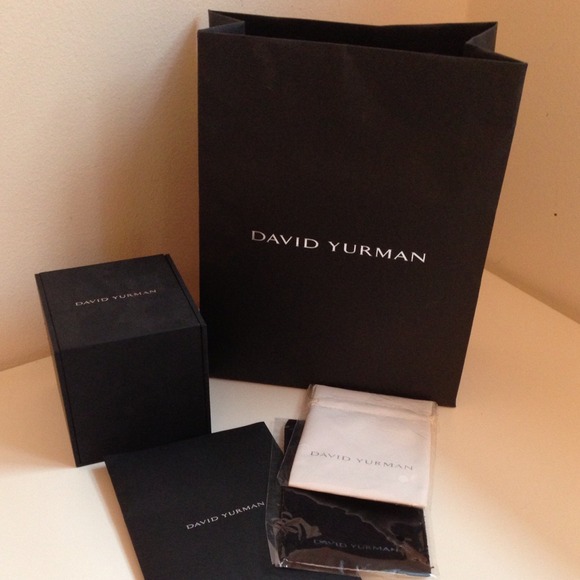 David Yurman box and bag set