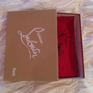 Christian Louboutin box with dust bag