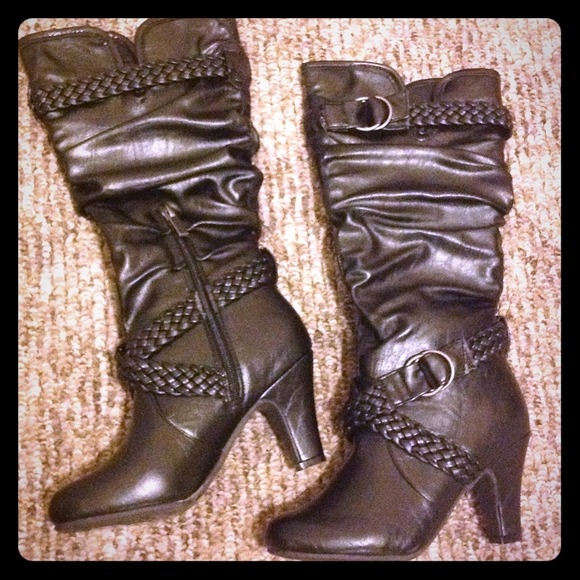 Bamboo Boots - *Bamboo* Black Boots