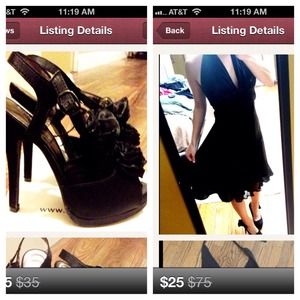 Bundle! Pumps + black dress