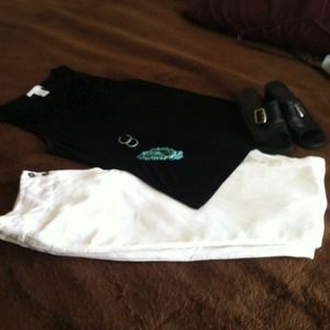 🚫SOLD🚫 👀 Reduced❗White linen pants