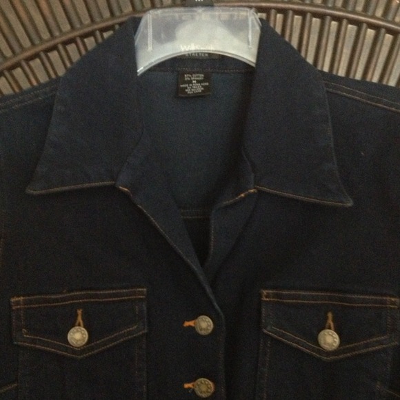 Jean Jacket (stretch)👚 - Picture 3 of 4