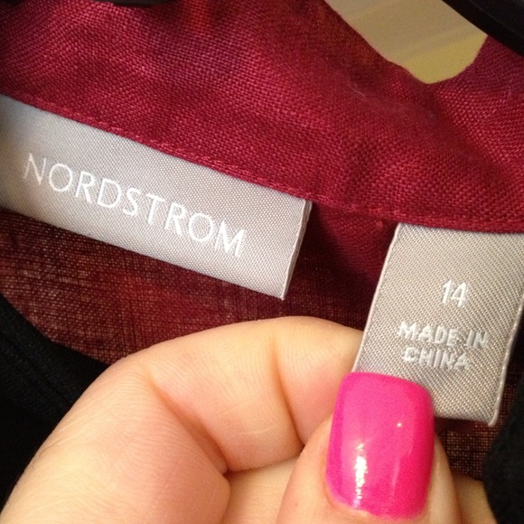 Nordstrom tie up tunic - Picture 3 of 4