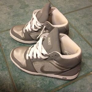 Greys Nike Air HighTops