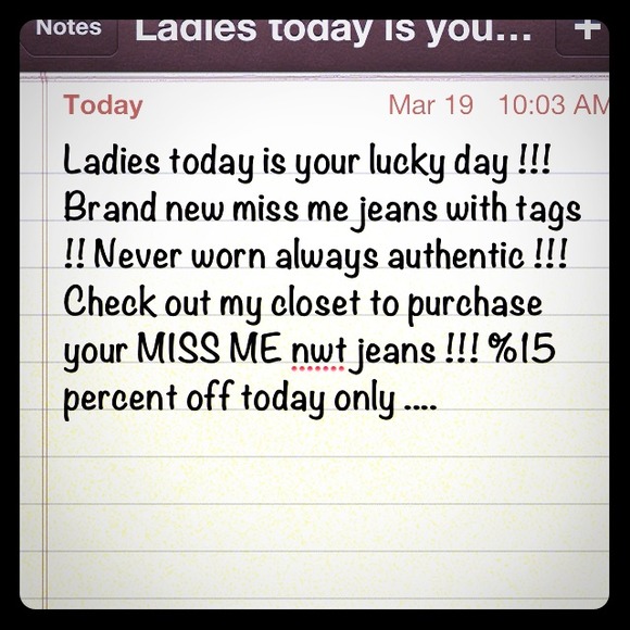 miss me  Accessories - Miss me jeans