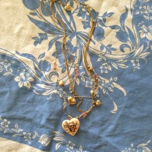 Gold Betsey Johnson Locket