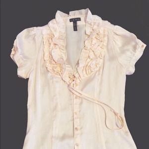 Cream colored blouse