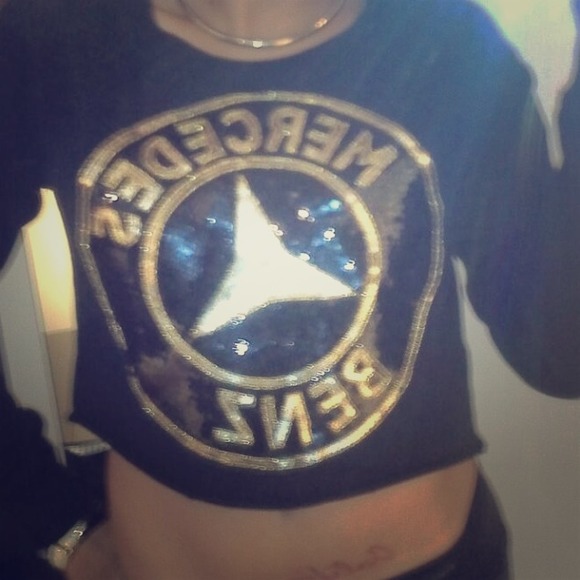 Mercedes Sequins pullover!