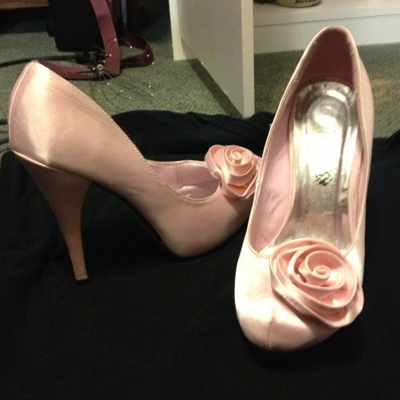 Pink heels