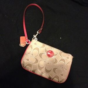Coach wristlet