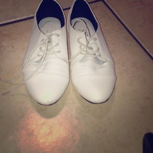 White oxfords