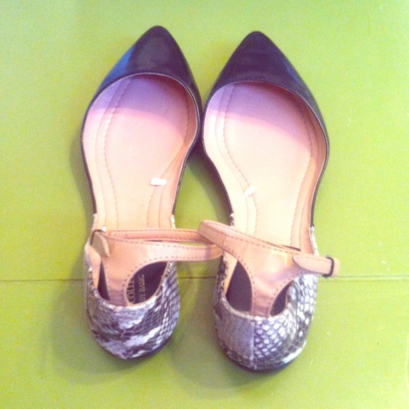 Zara collection pointy toe flats