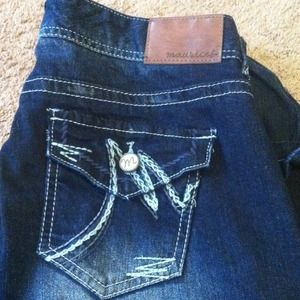 Size 3/4 Maurice's flare jeans