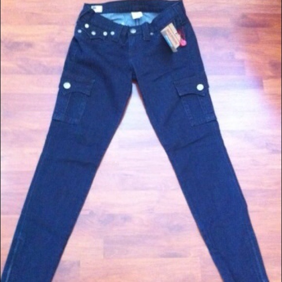 Nwt True religion Krista Cargo skinny sz 27