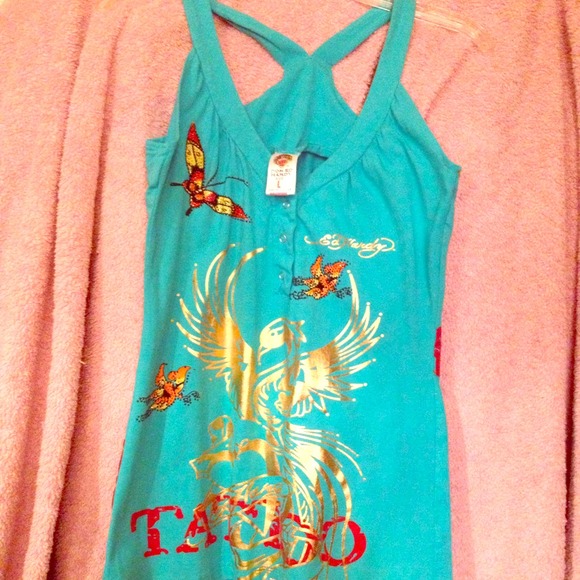 Ed hardy shirt!