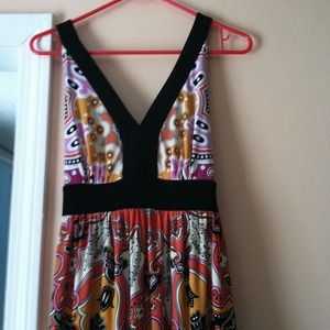 Bright summer dress