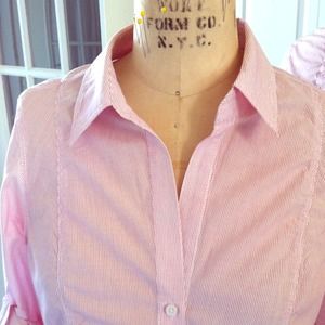 Cotton blend long sleeved shirt