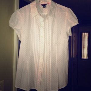 💢SOLD💢Tommy Hilfiger button up top
