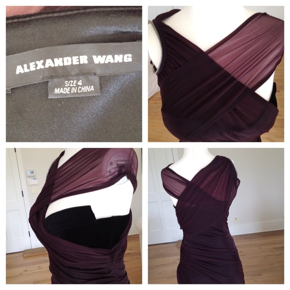Alexander Wang one shoulder bandage dress - Picture 4 of 4