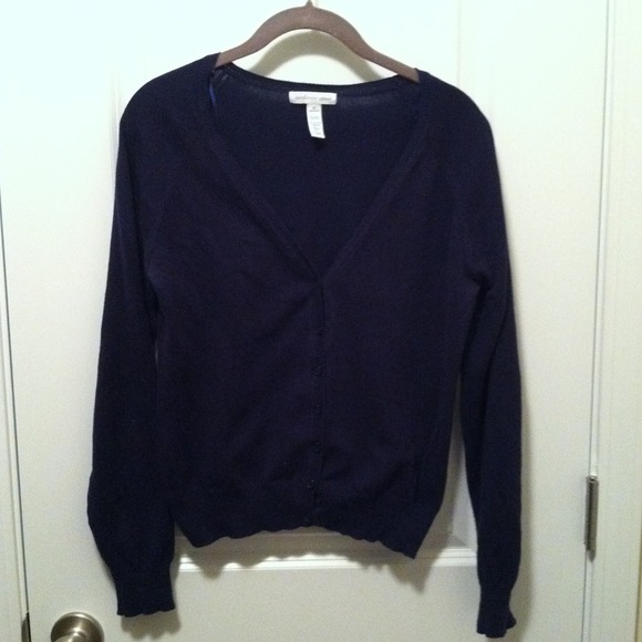 Navy Blue Cardigan