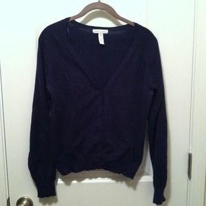 Navy Blue Cardigan