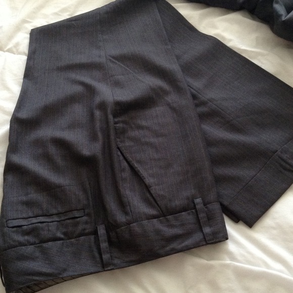 Merona charcoal pinstripe suit - Picture 3 of 4