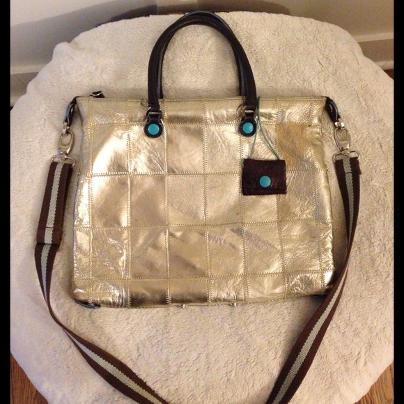 GABS handbag in metallic gold, simply beautiful!!