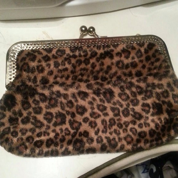 Cheetah Print Clutch
