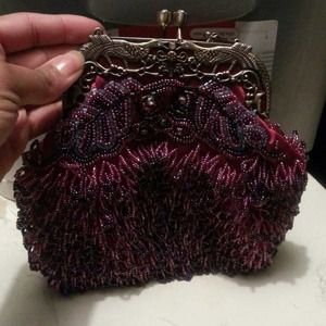 Vintage clutch bag