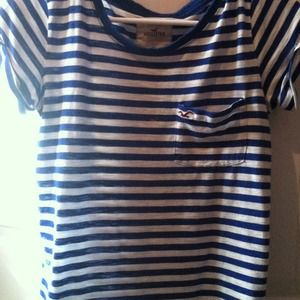 💋TRADED💋Striped Hollister shirt