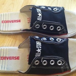Converse slip on sandals
